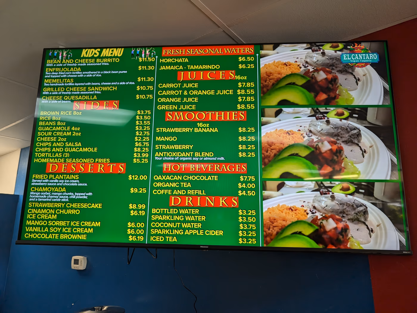 El Cantaro Vegan Taqueria
