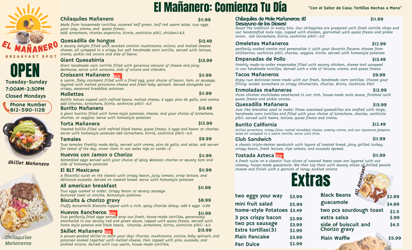 El Mañanero Breakfast Spot