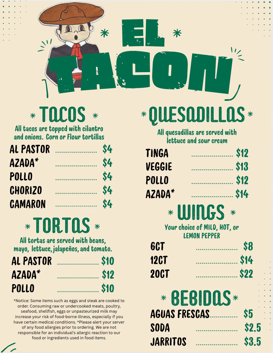 El Tacon Taqueria photo 2