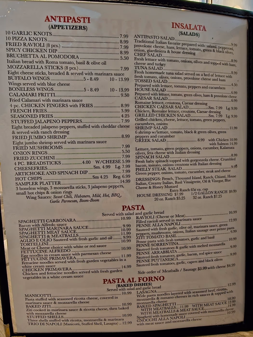 Elizabeth Pizza & Restaurant