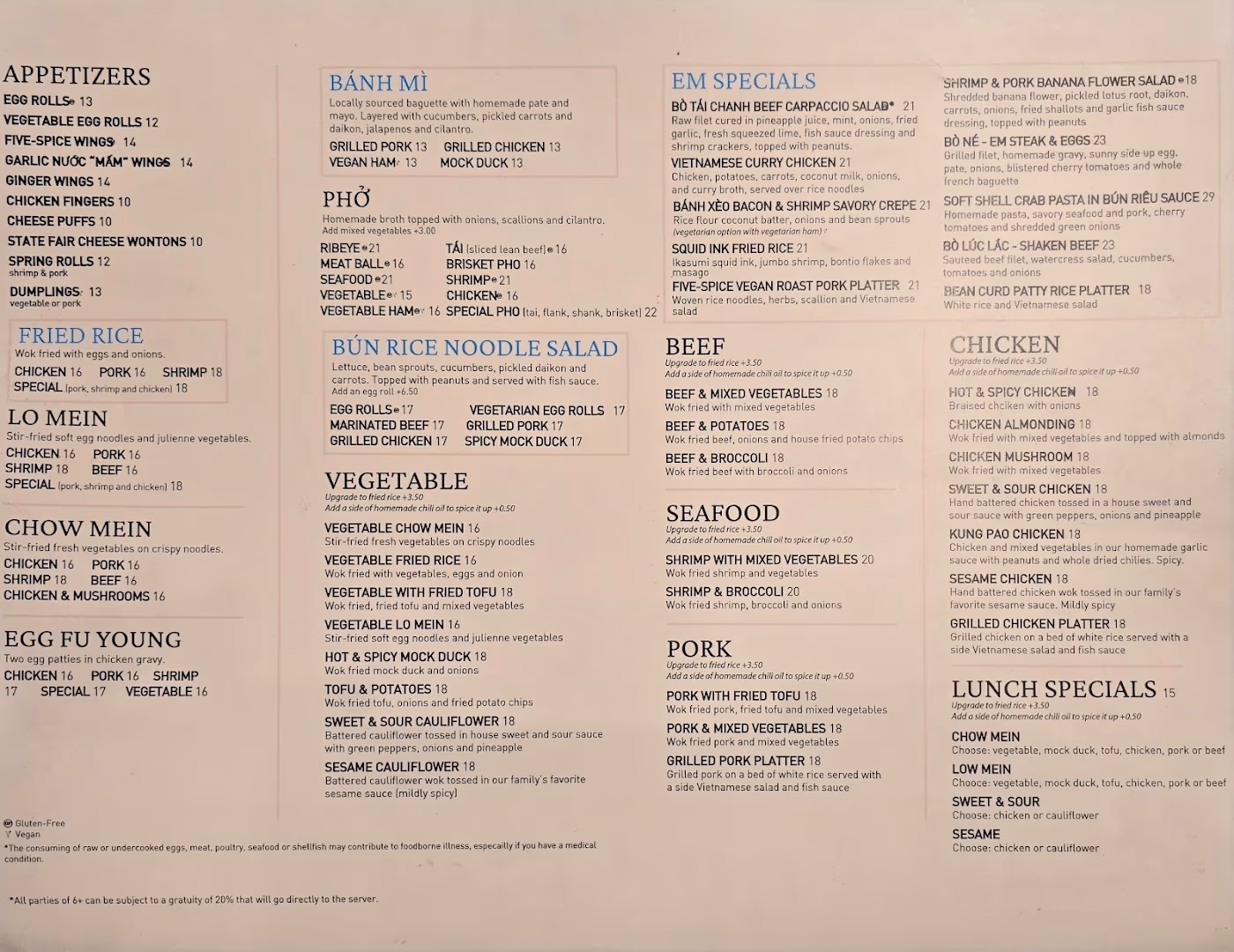 eM Que Viet Restaurant and Bar photo 2