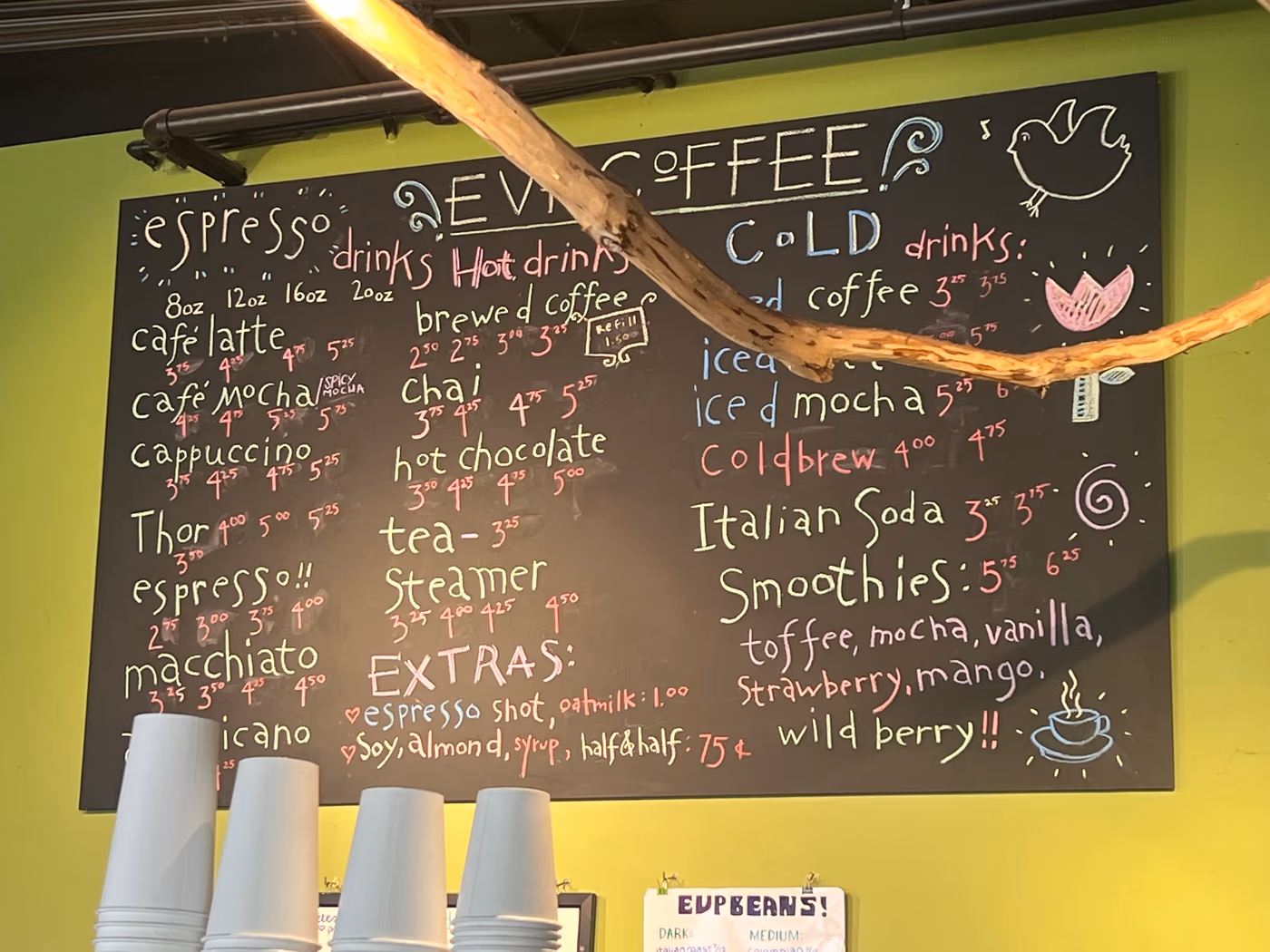 EVP Coffee University Bay