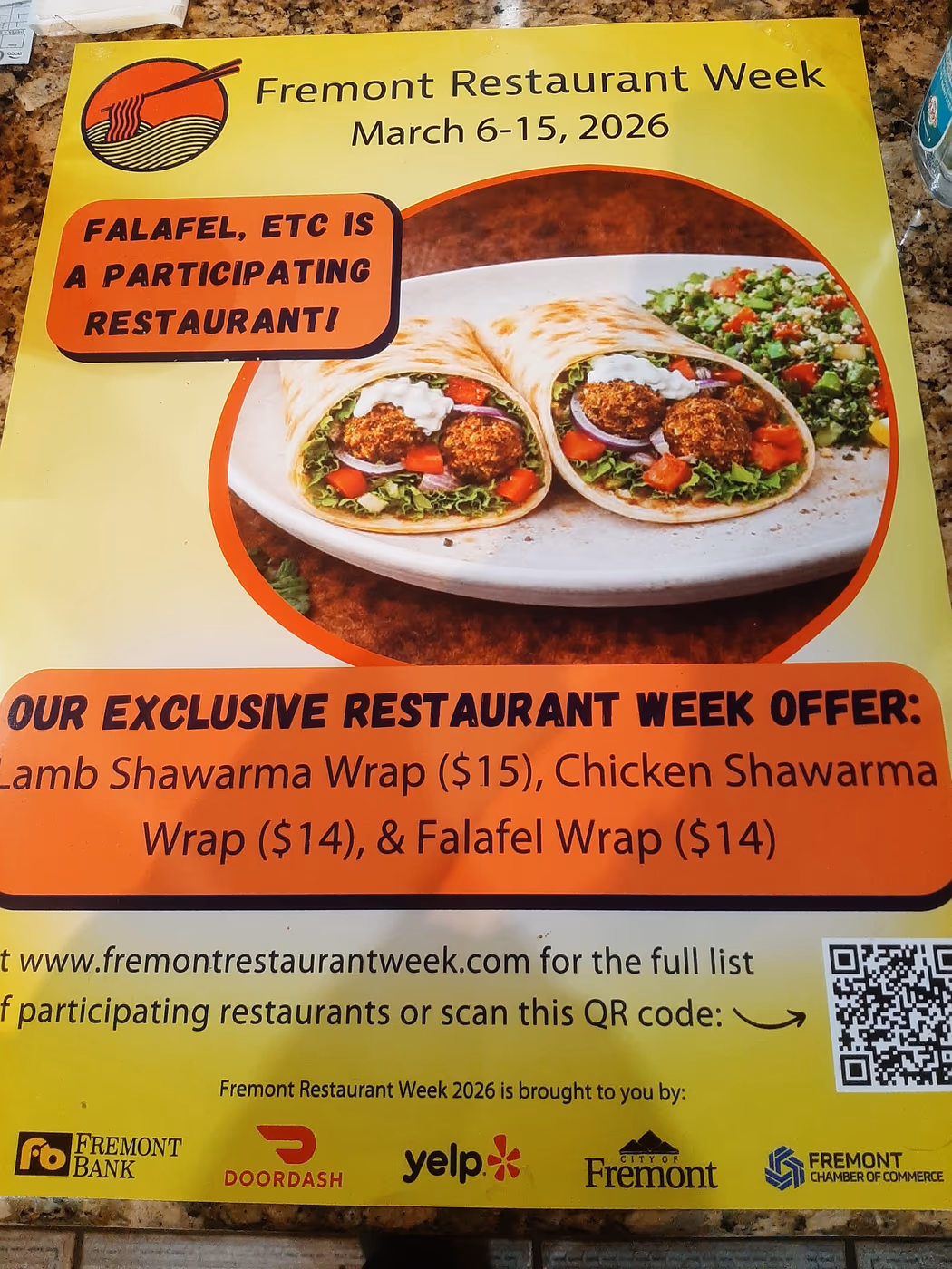 Falafel, etc.