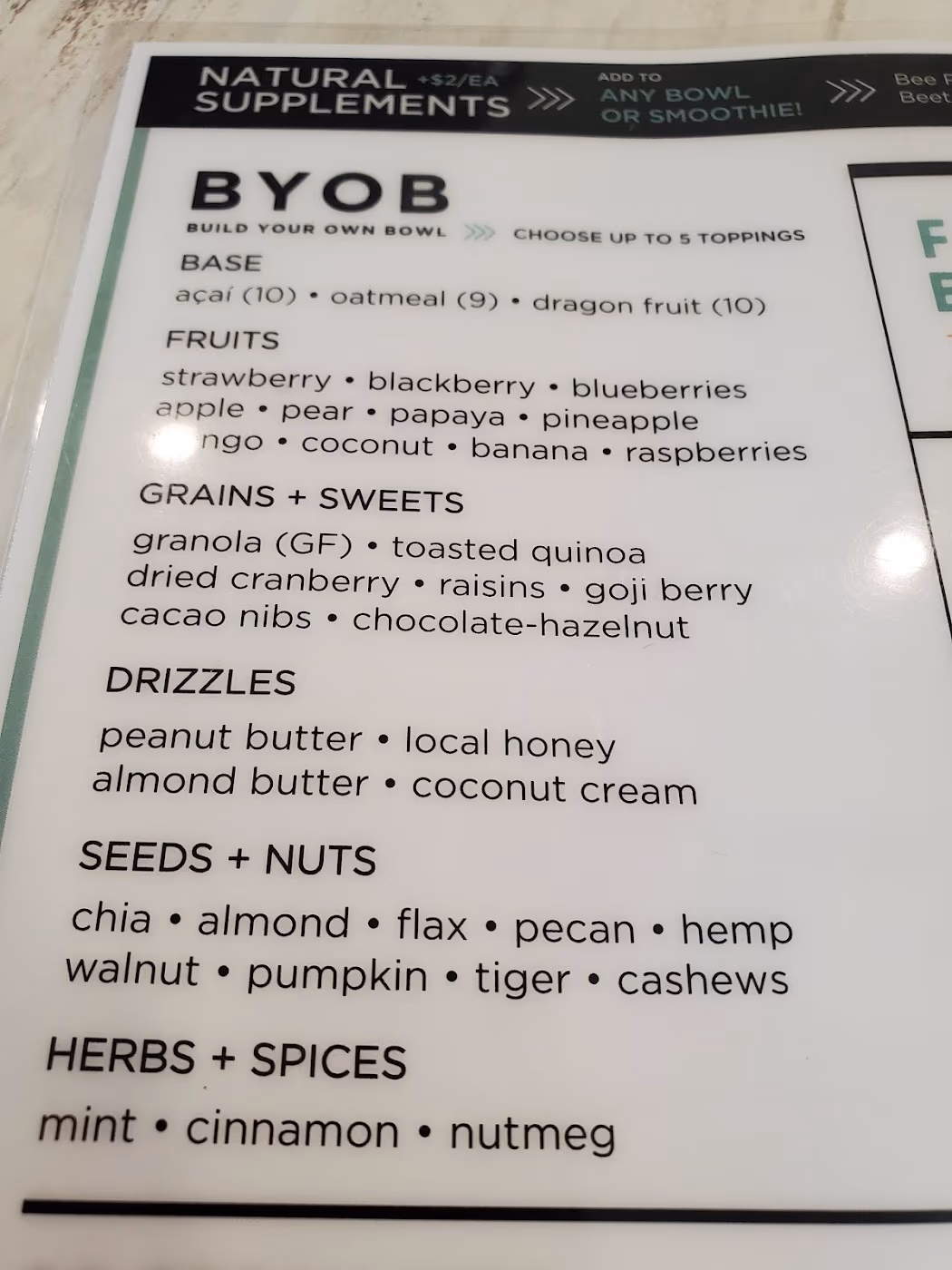Farm Bowl + Juice Co