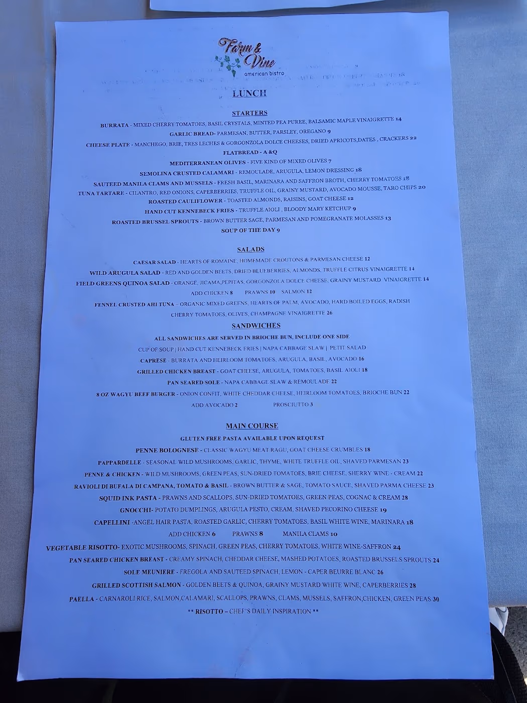Farm & Vine American Bistro photo 2