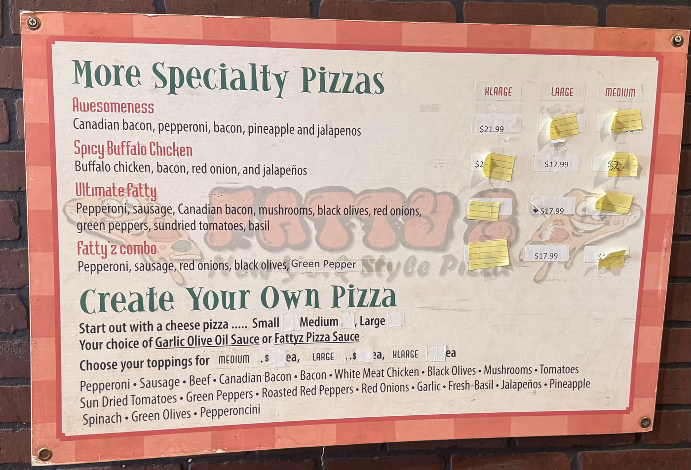 Fatty'z Pizza photo 2