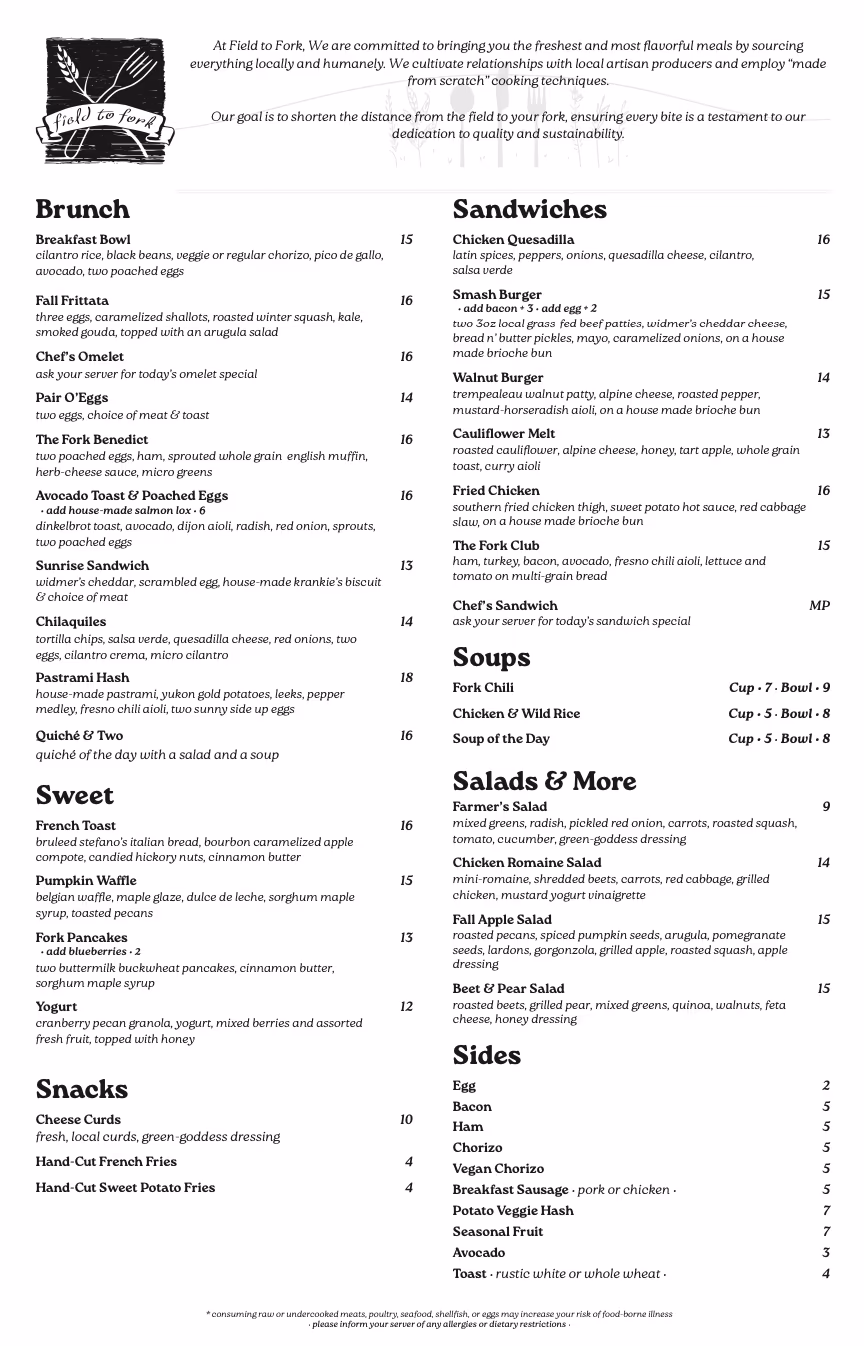 Field to Fork