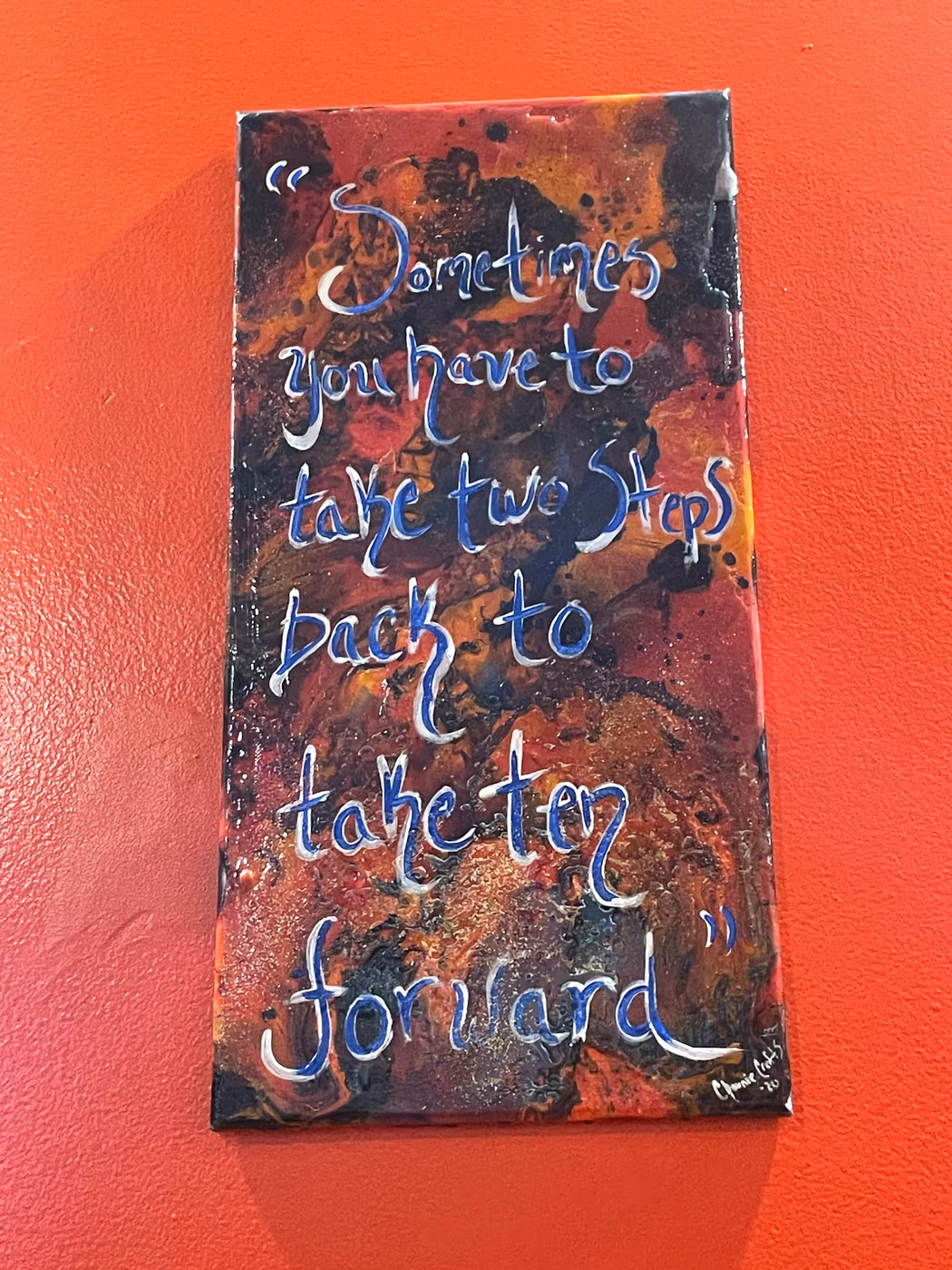 Flame on Vegan