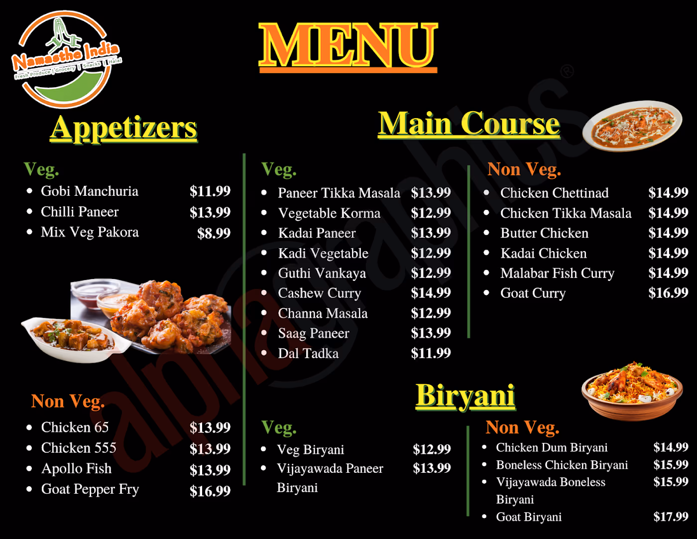 Flavors Of Namasthe India
