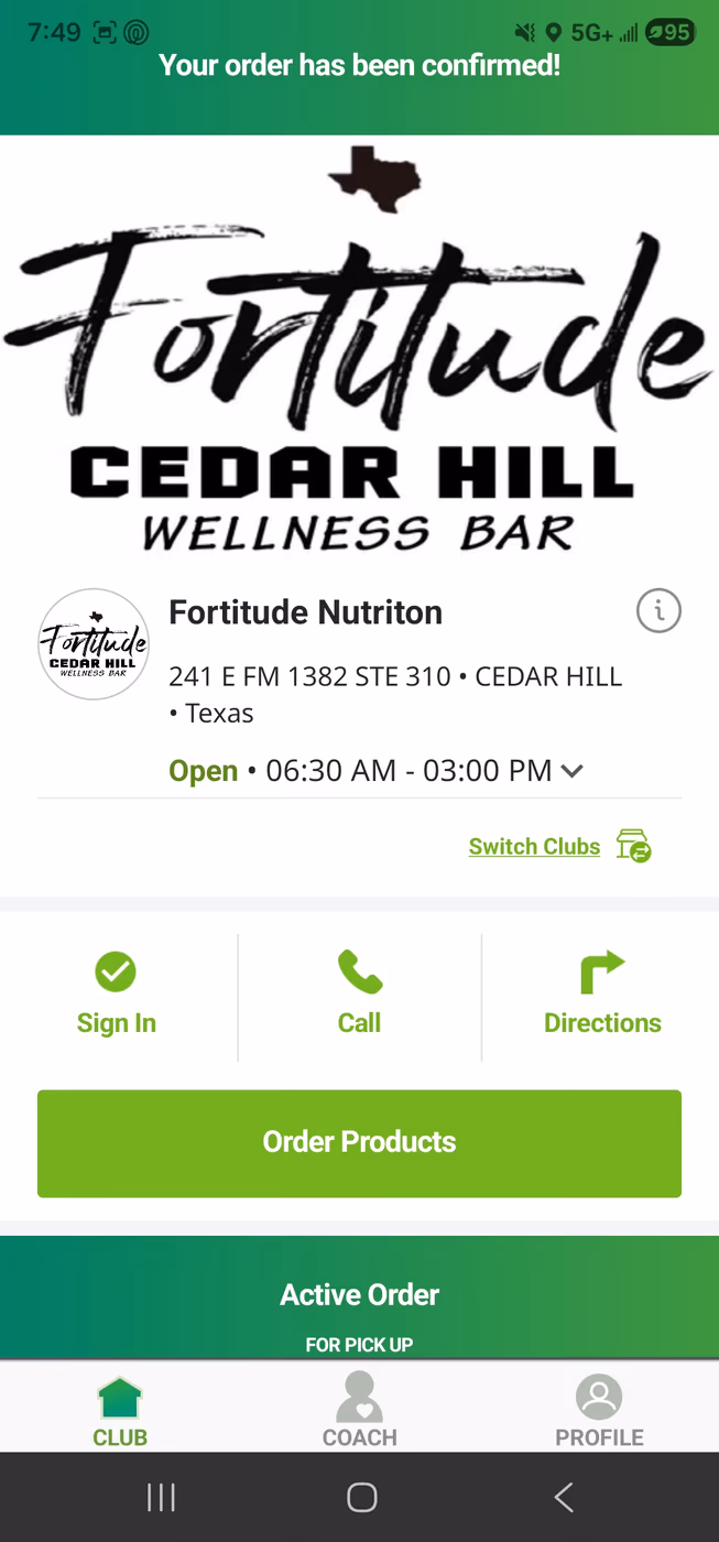 Fortitude Cedar Hill Wellness Bar photo 4
