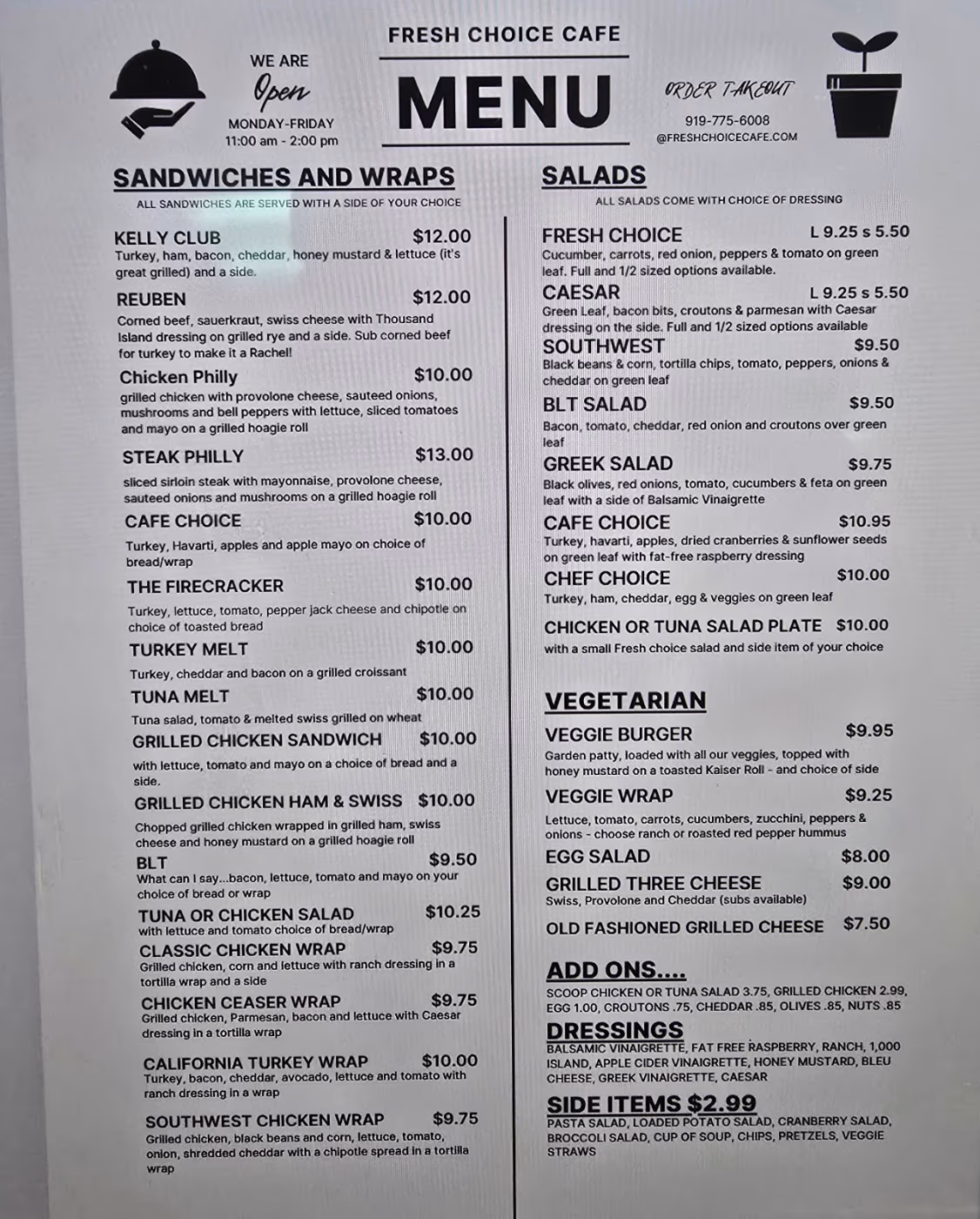 Fresh Choice Cafe