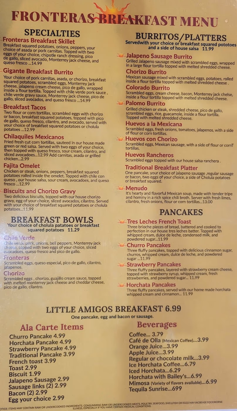 Fronteras Mexican Restaurant and Cantina