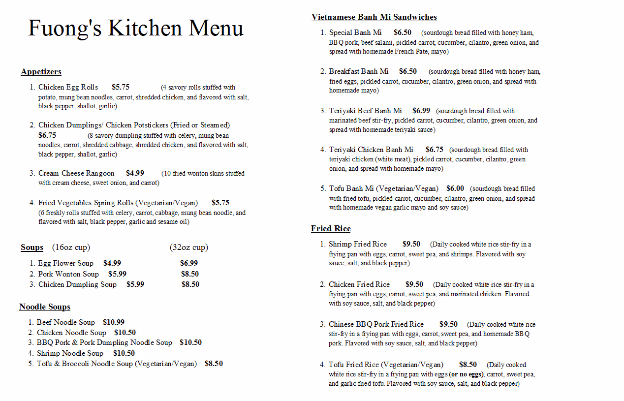 Fuong's Kitchen photo 3