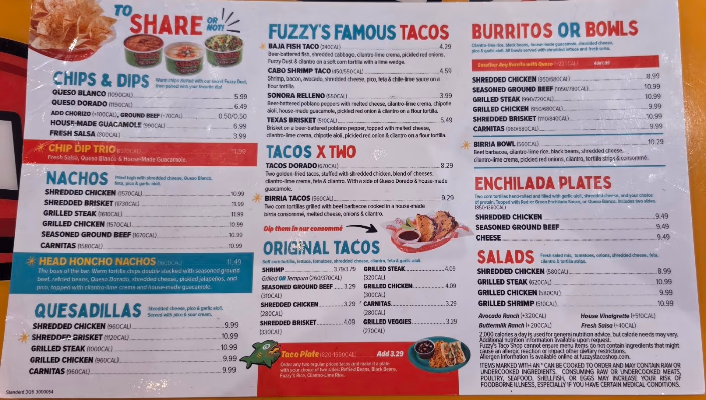 Fuzzy's Taco Shop photo 2