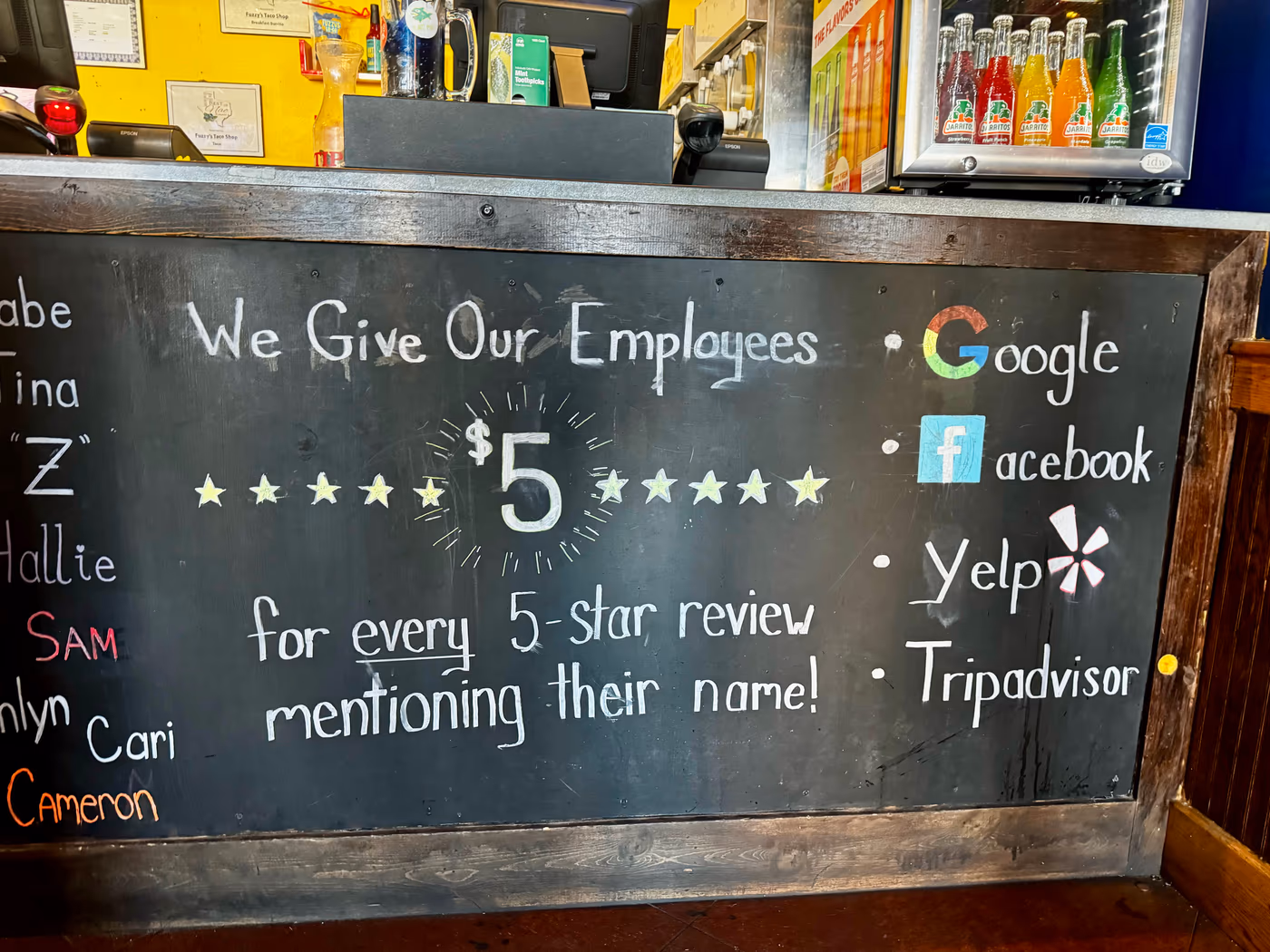 Fuzzy's Taco Shop photo 2
