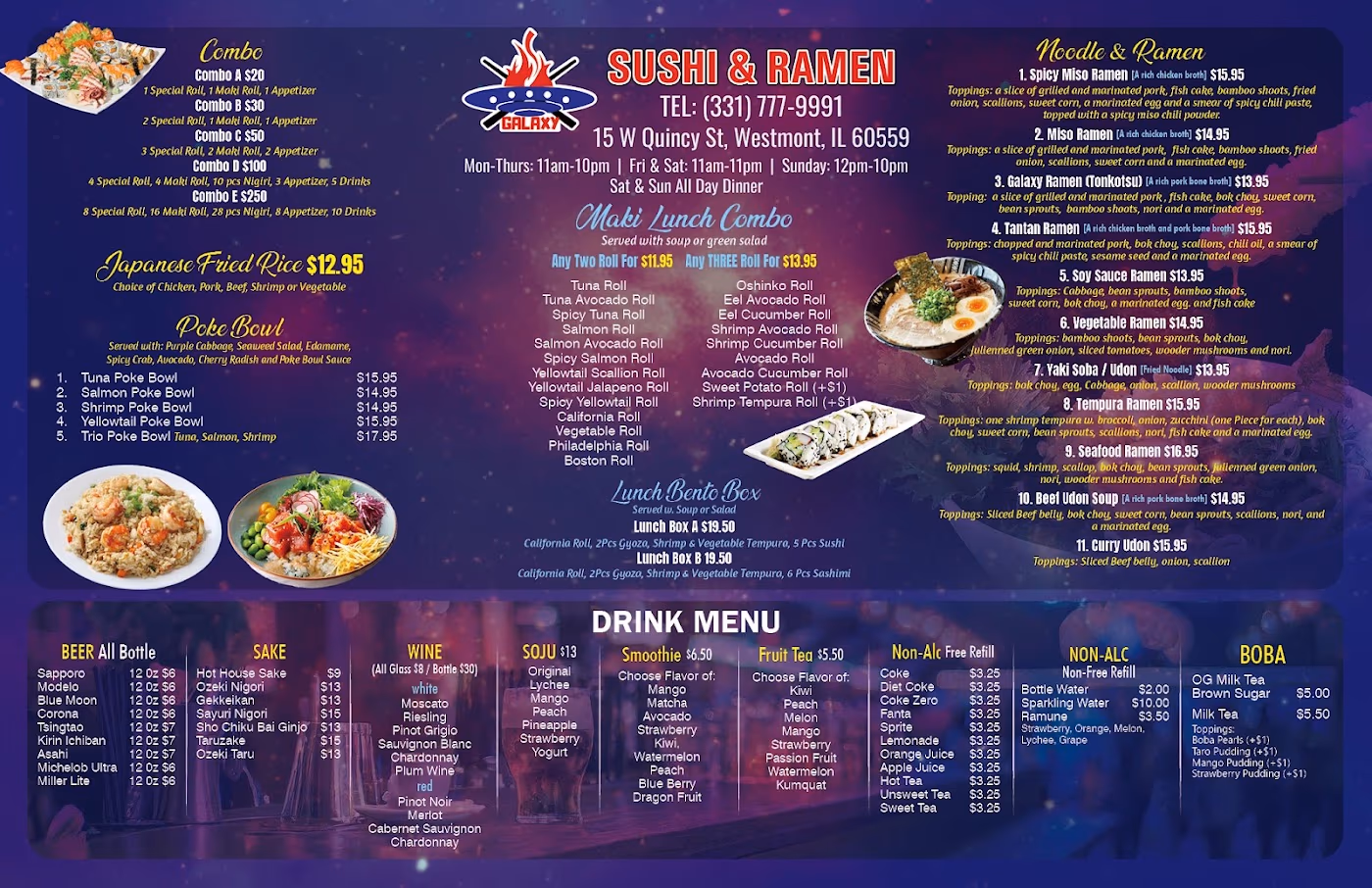 Galaxy Sushi & Ramen