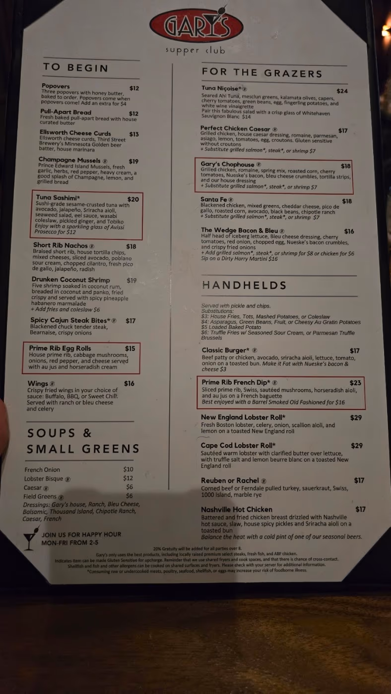 Gary's Supper Club photo 4