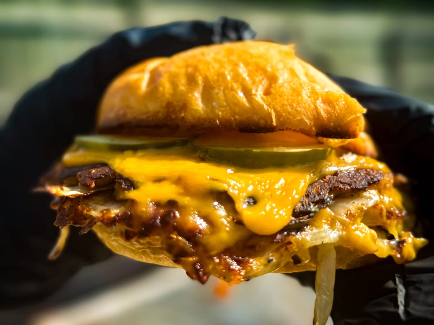 Golden Plant Vegan Burgers Food Truck