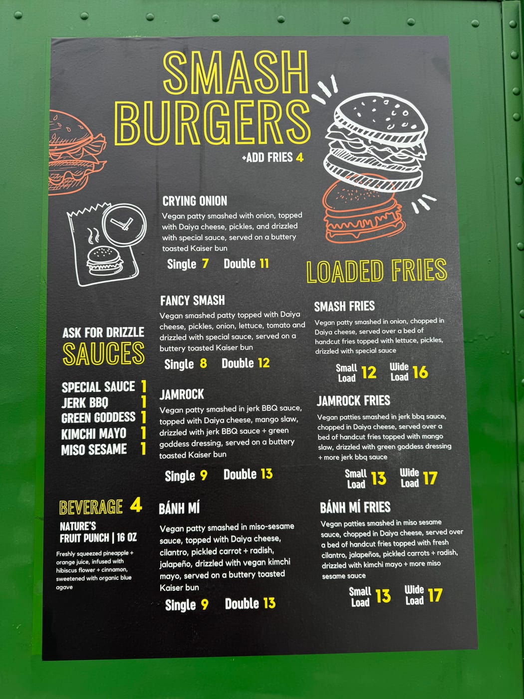 Golden Plant Vegan Burgers Food Truck photo 2