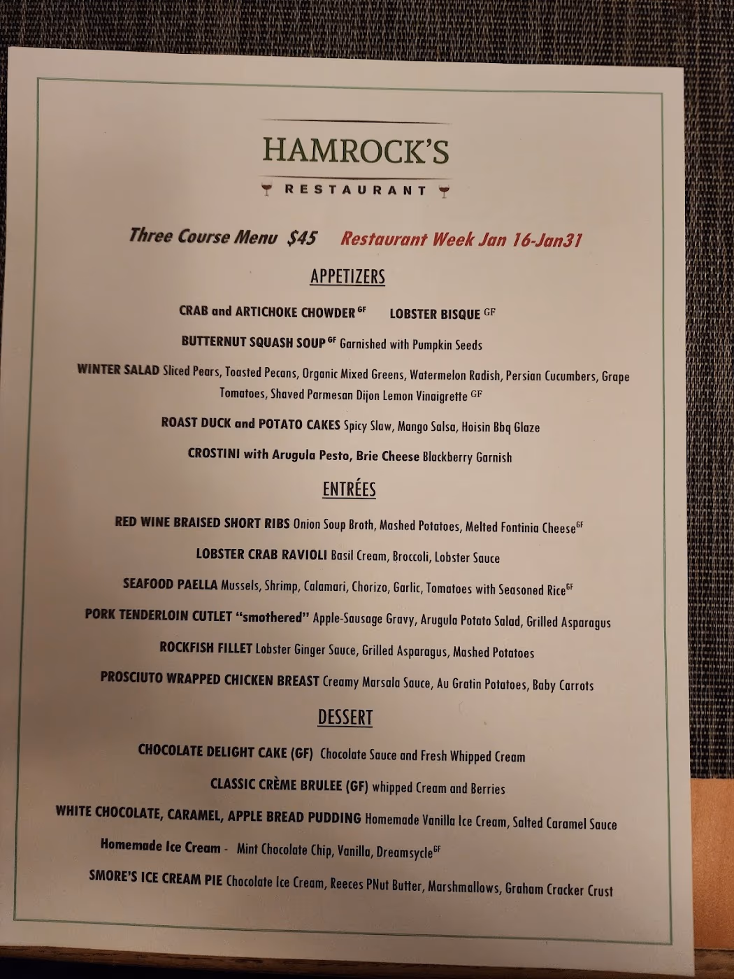 Hamrock's Restaurant