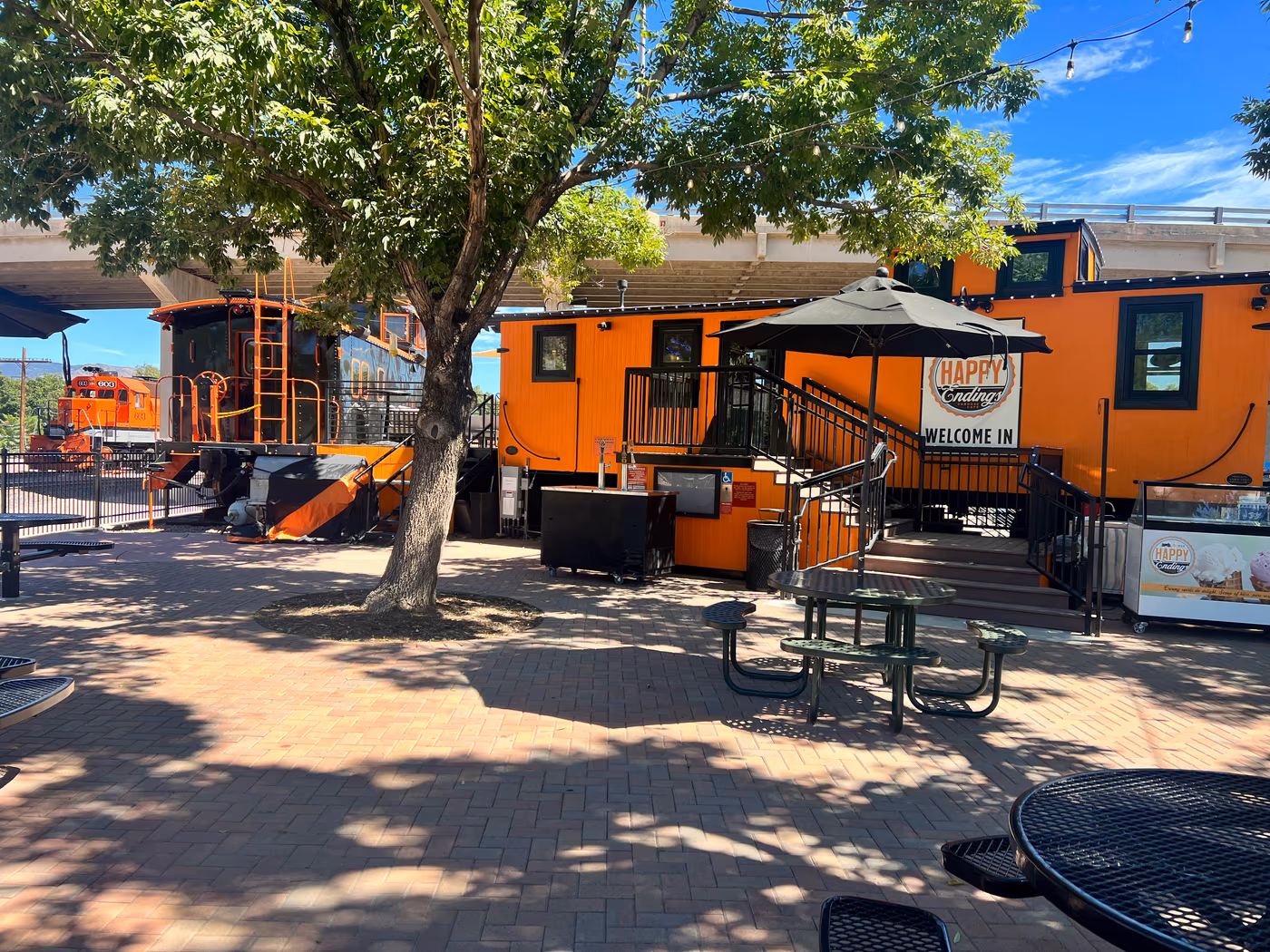 Happy Endings Caboose Cafe