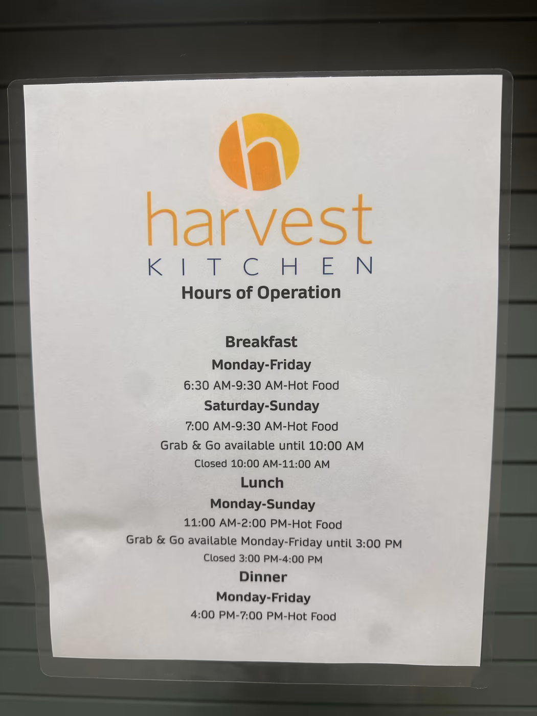 Harvest Kitchen