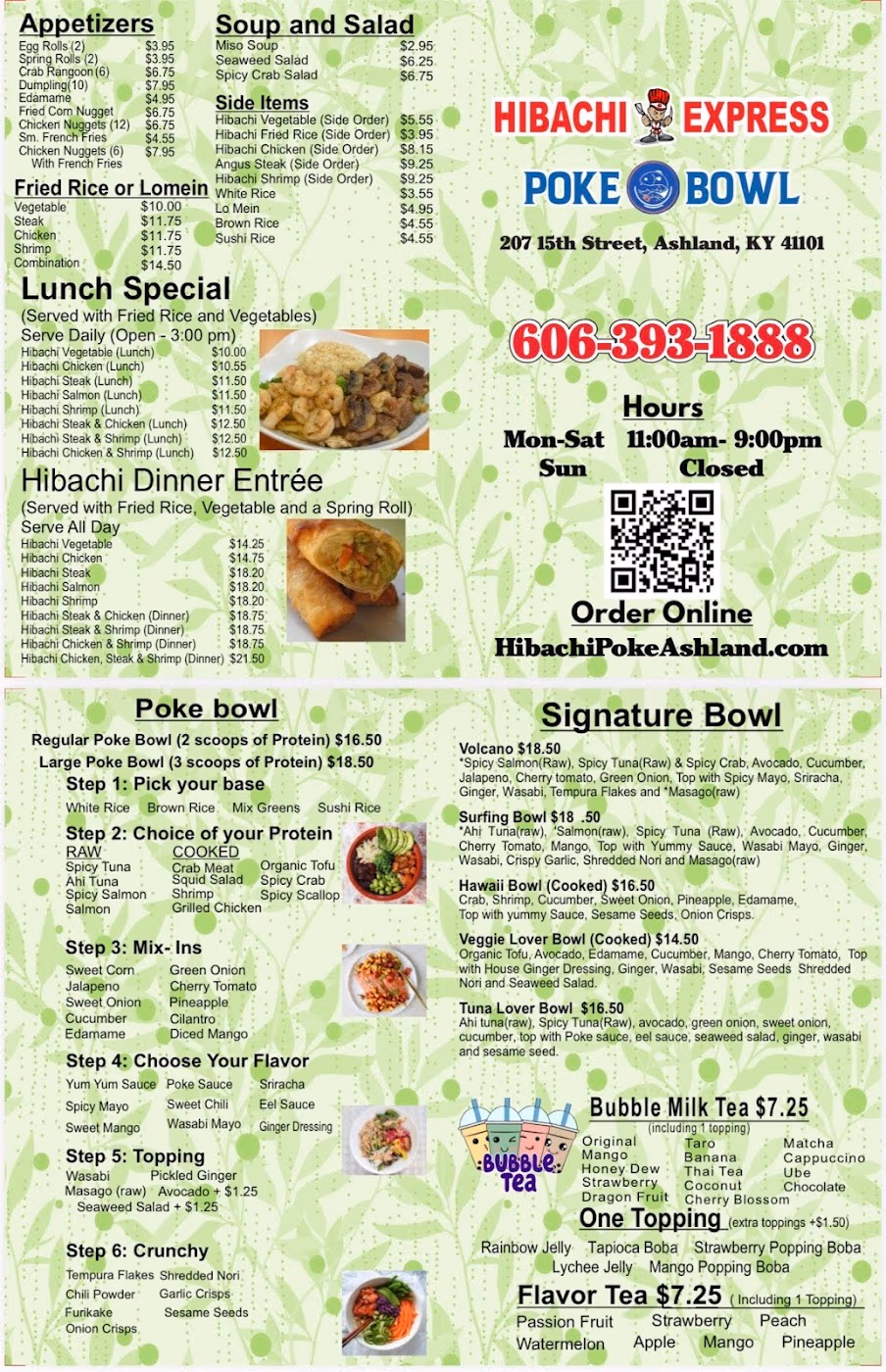Hibachi Express & Poke Bowl