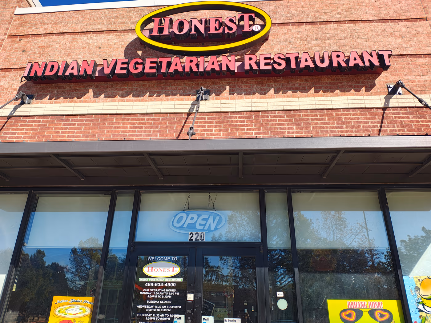 Honest McKinney Indian vegetarian Restaurant and Bakery