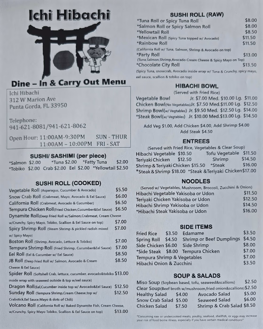 ICHI HIBACHI