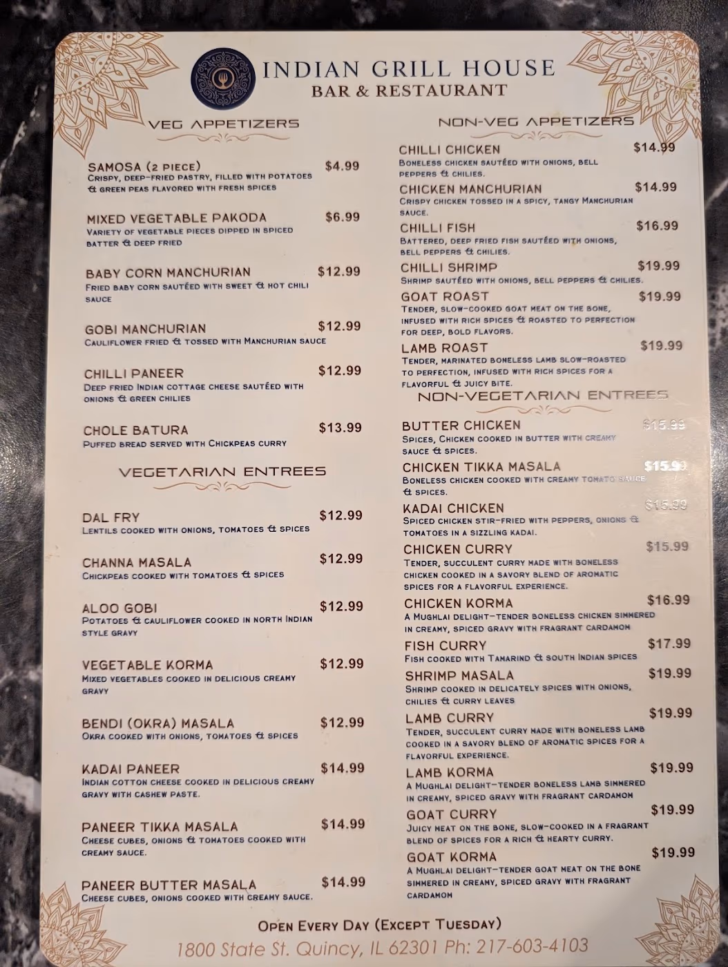 Indian Grill House