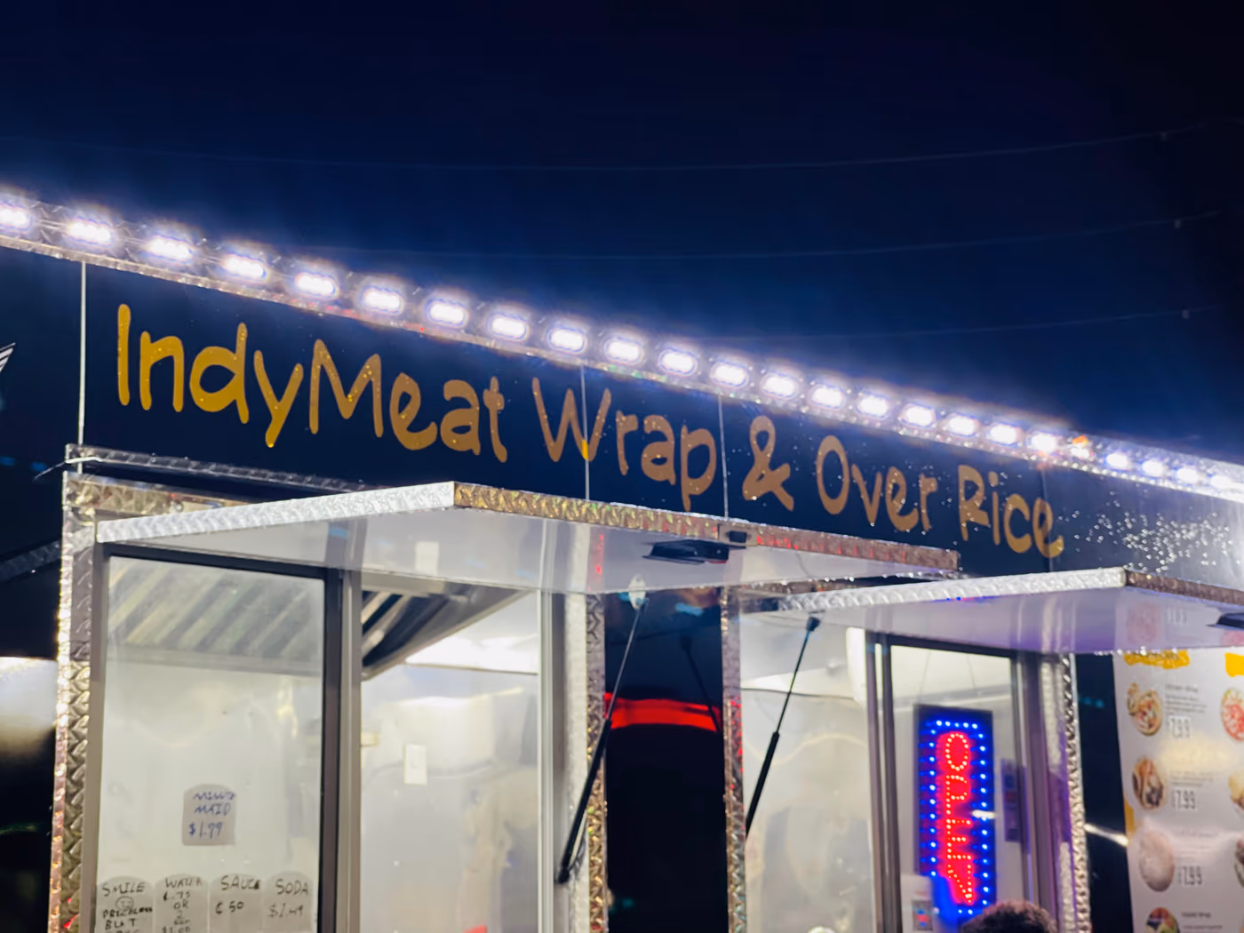 IndyMeat Wrap and Over Rice