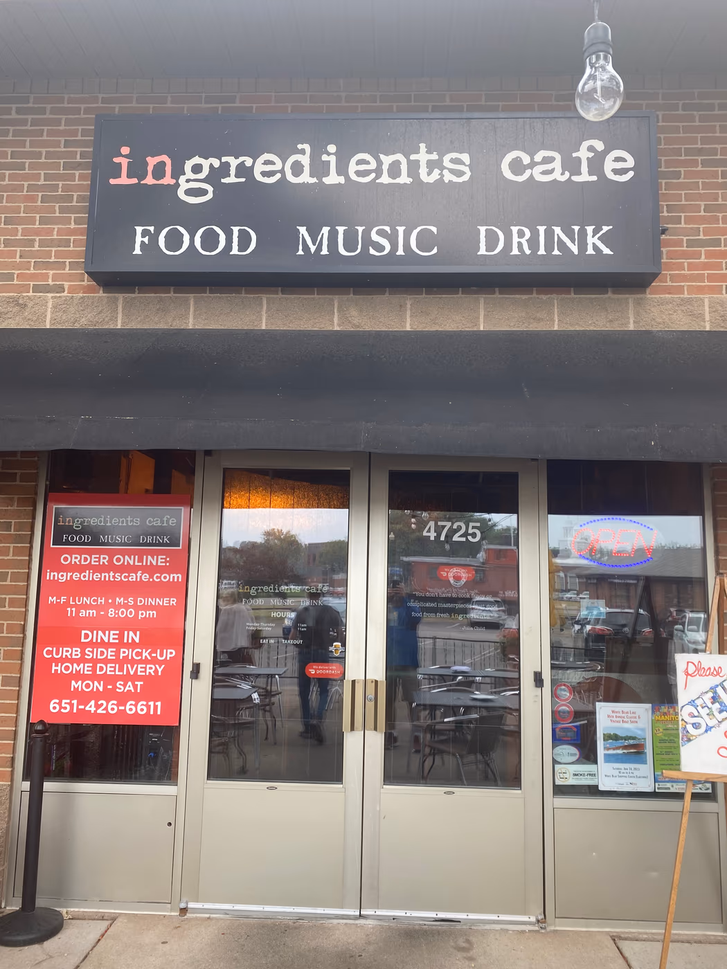 Ingredients Cafe