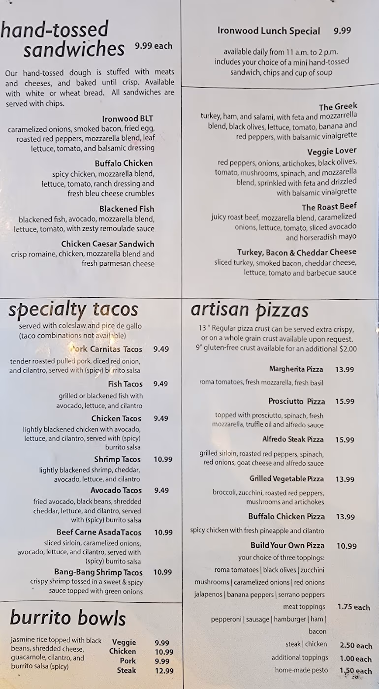 Ironwood Grill