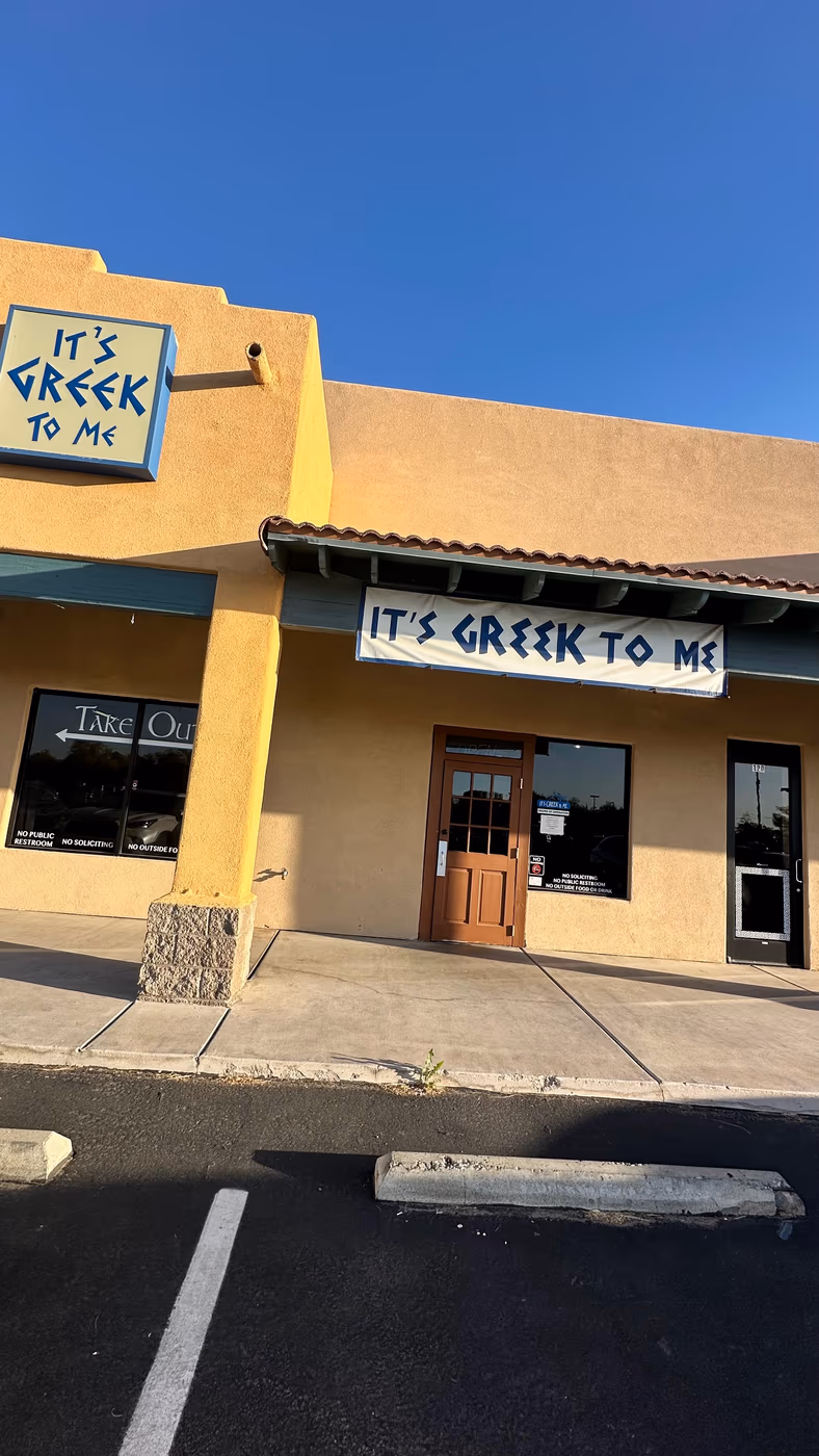 It's Greek to Me