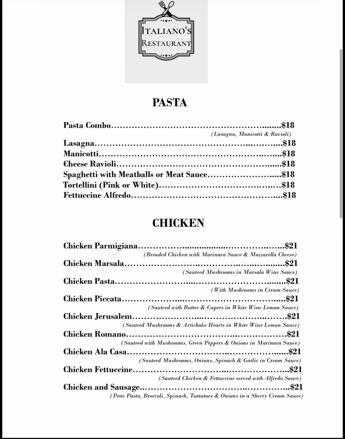 Italiano's