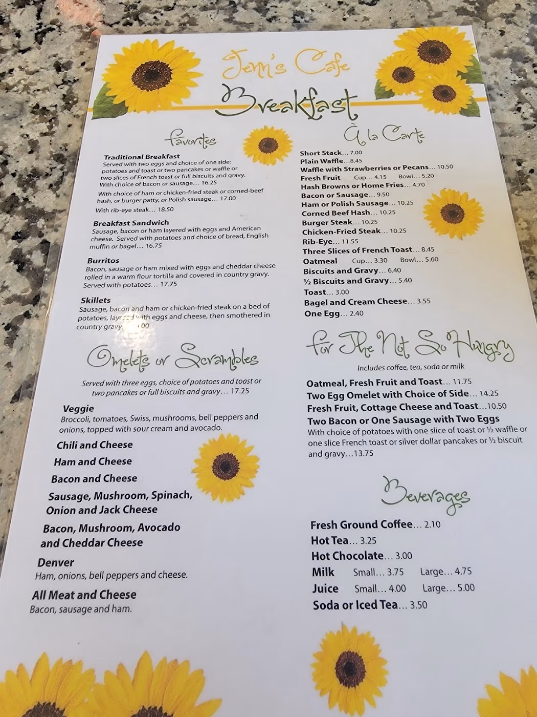 Jenn's Café | Breakfast • Lunch