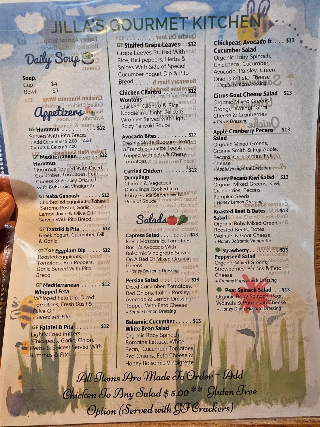 Jilla's Gourmet kitchen