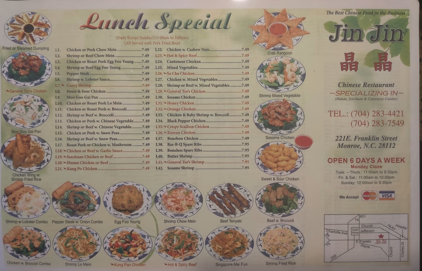 Jin Jin Chinese Restaurant