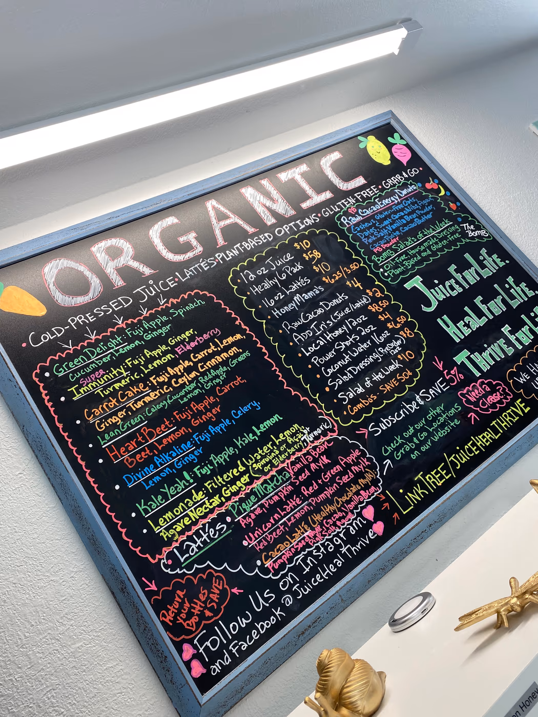 Juice Heal Thrive Organic, Plant