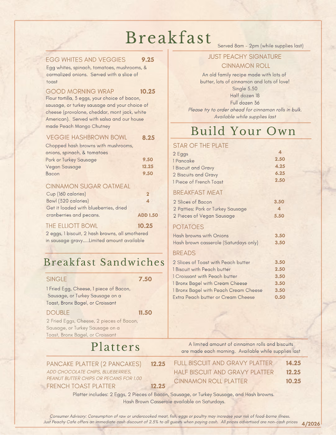 Just Peachy Cafe photo 2
