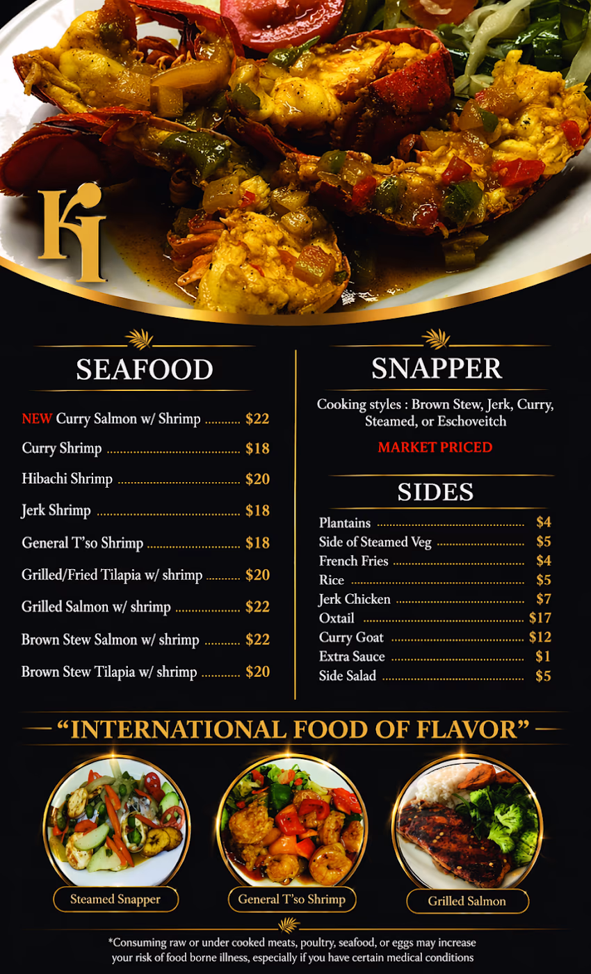 Karen's International Caribbean Grill