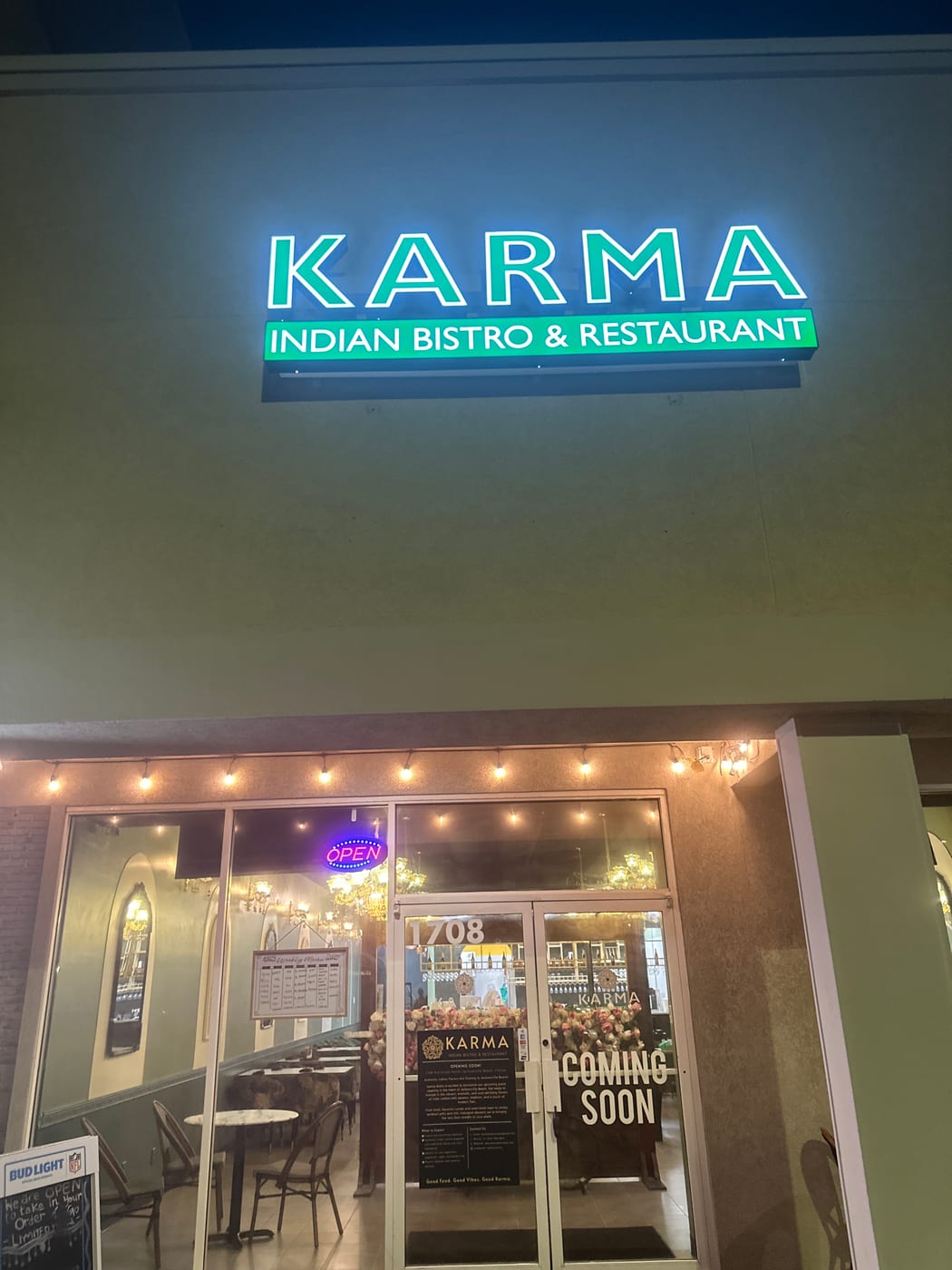 Karma Indian Bistro & Restaurant at Jax Beach