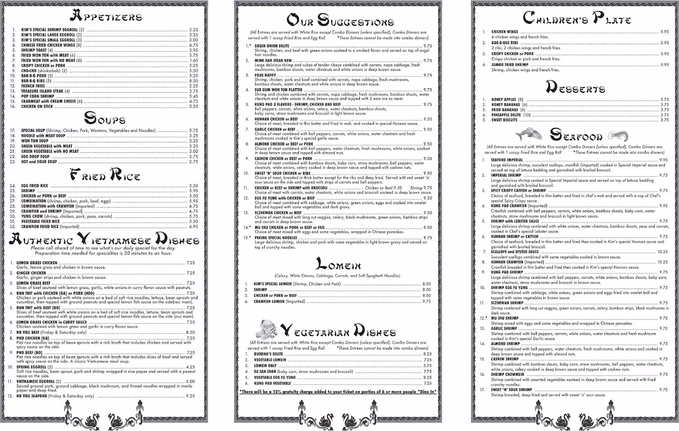 Kim's Chinese Food