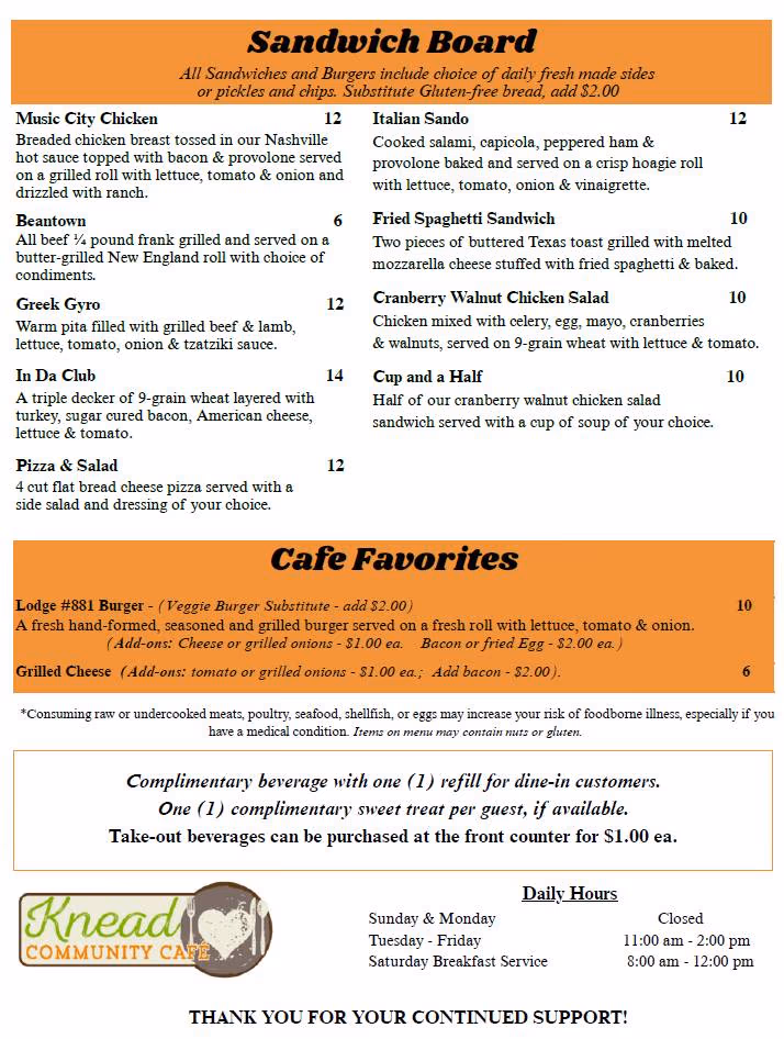 Knead Community Cafe photo 2