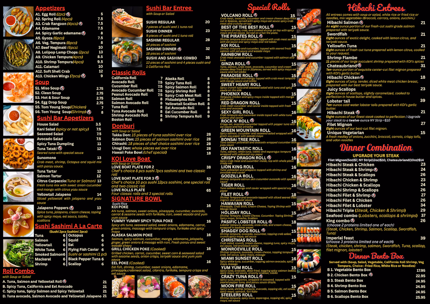 Koi Steakhouse & Sushi Bar