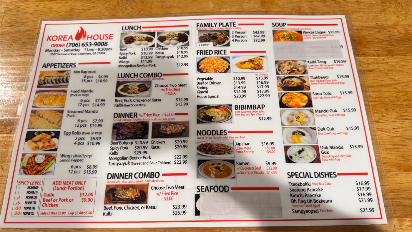 Korea House Restaurant