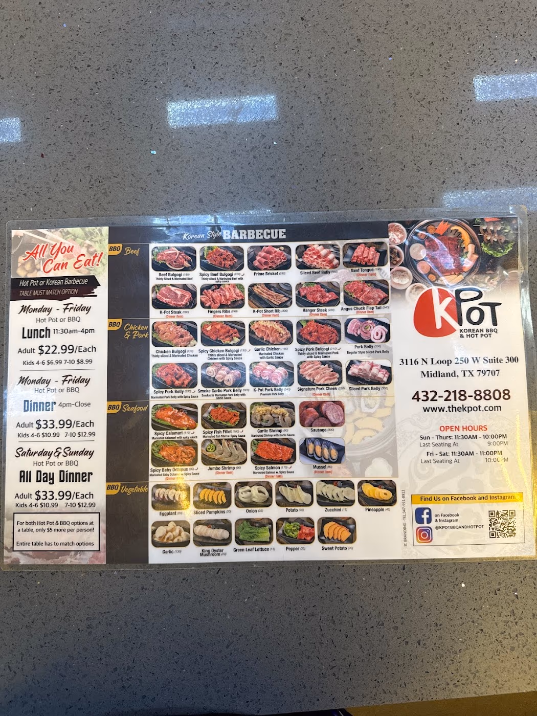 KPOT Korean BBQ & Hot Pot