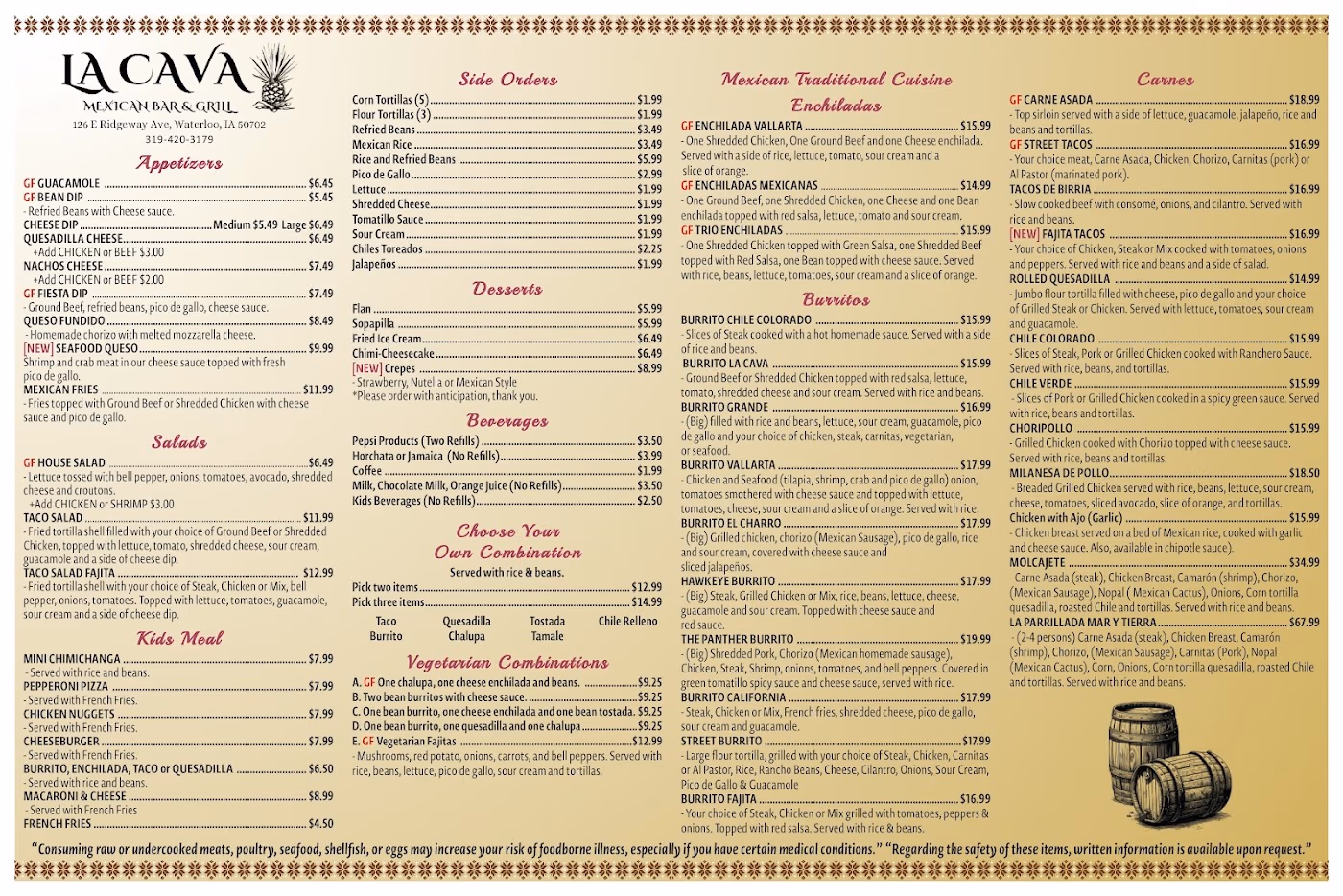 La Cava Mexican Seafood Bar & Grill