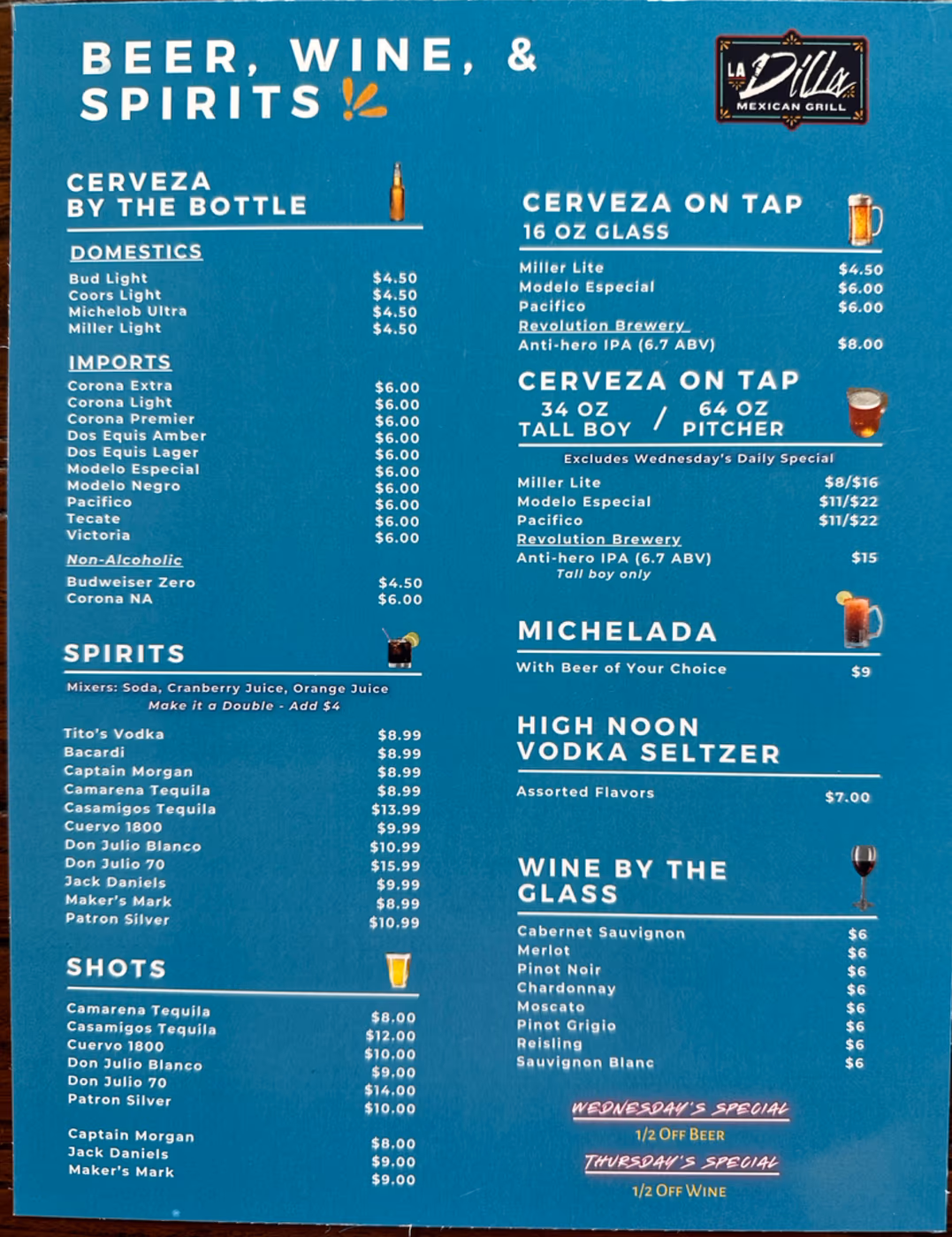 La Dilla Mexican Grill