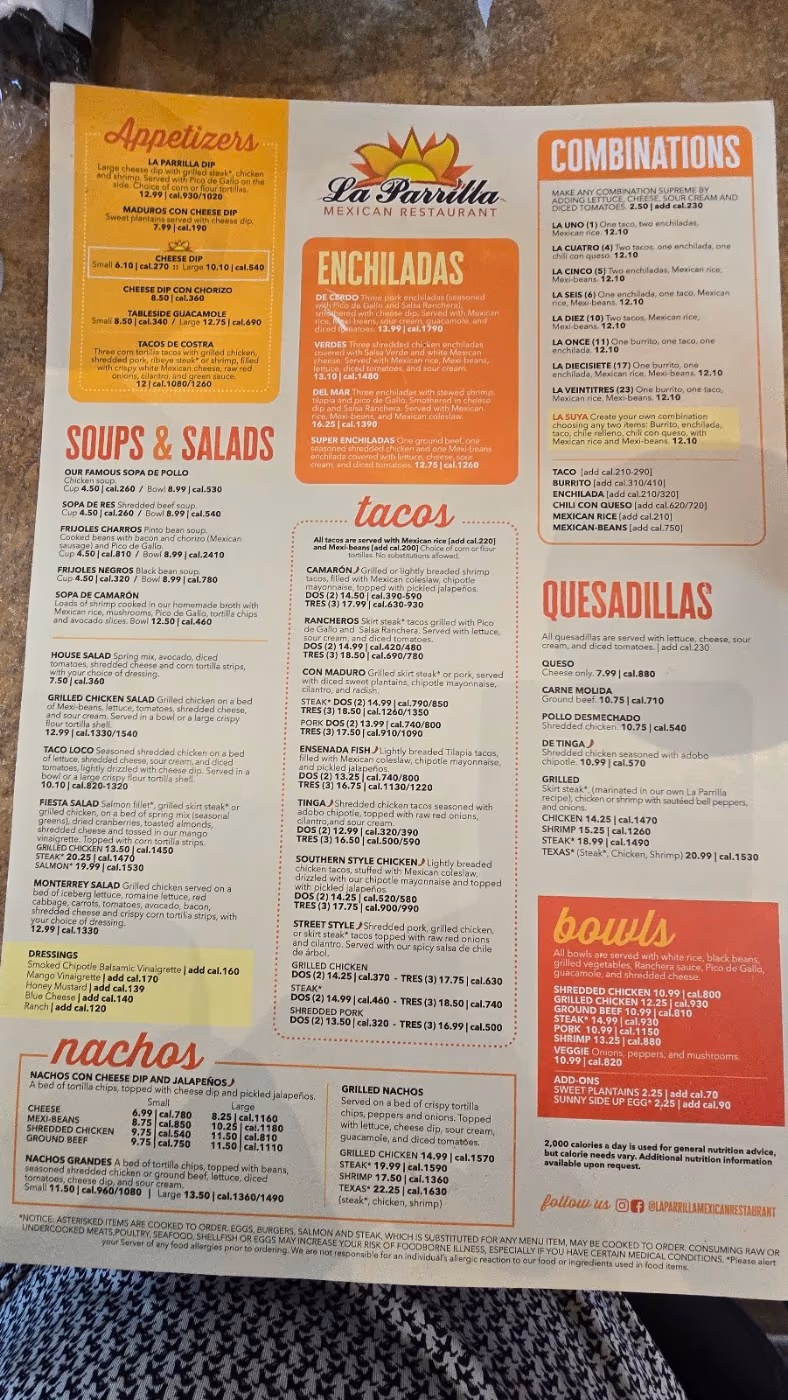 La Parrilla Mexican Restaurant